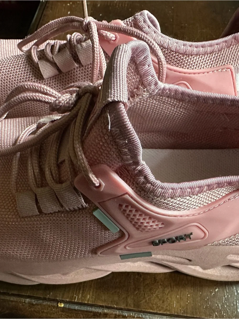 Women’s Pink Athletic Sneakers with Supportive Design
